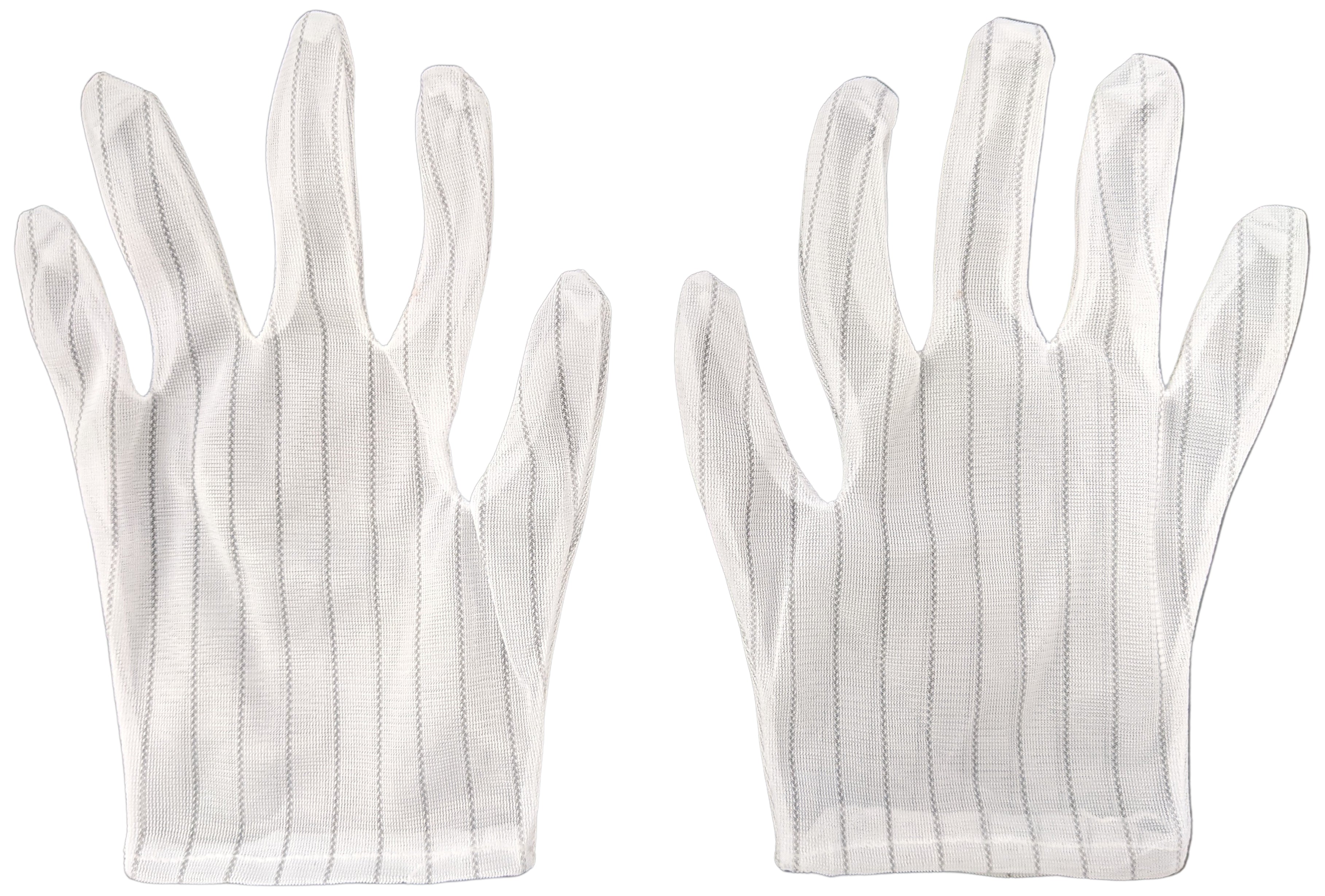 ESD Nylon Gloves; Seamless Knit Nylon/Copper Fiber, Polyurethane Coated  Grip, S & L, 12 Pairs/Pack, PI-40-6415 - Cleanroom World