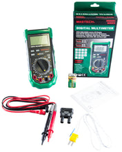 Load image into Gallery viewer, Mastech MS8264 Backlit 30-Range Digital Multimeter with Temperature Measurement
