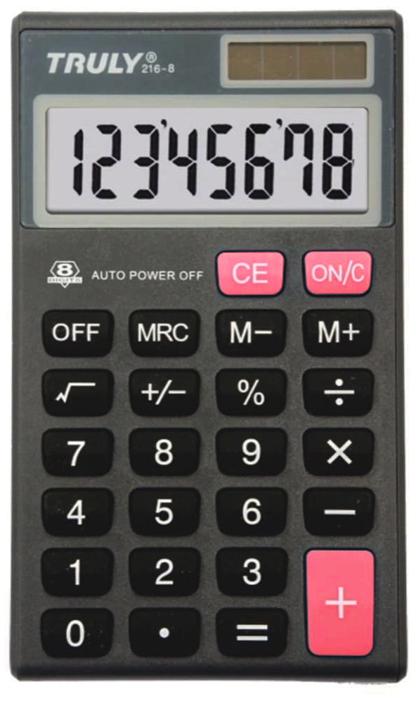 8-Digit Dual Power Calculator (216-8)