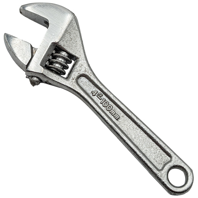 4-Inch Mini Adjustable Wrench, Forged Steel