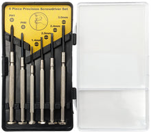 Load image into Gallery viewer, 6 Piece Precision Screwdriver Set with Case - Includes Phillips and Flat-Head
