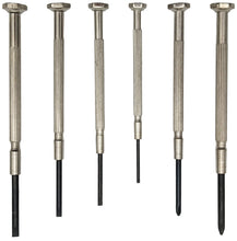 Load image into Gallery viewer, 6 Piece Precision Screwdriver Set with Case - Includes Phillips and Flat-Head
