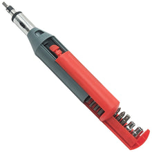 Load image into Gallery viewer, 23-in-1 Multi-Function Ratcheting Screwdriver with Slotted, Phillips, Star, Hex, Pozidriv and Socket Bits
