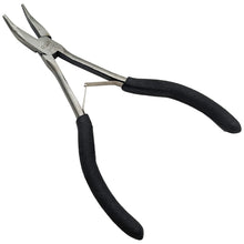 Load image into Gallery viewer, 6&quot; Mini Bent Nose Pliers with Smooth Jaws
