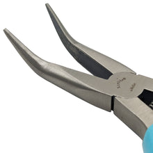 Load image into Gallery viewer, Xcelite 5½-Inch Curved Long Nose Pliers with Smooth Jaws, 45° Curve (CN55GN)
