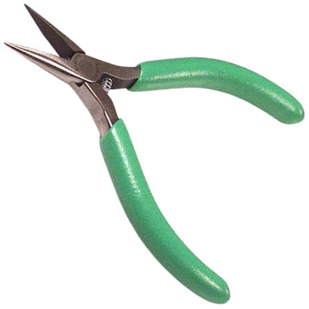 Sub-Miniature Needle Nose Pliers with Serrated Jaws, 4