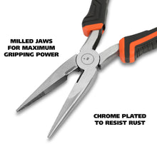 Load image into Gallery viewer, GreatNeck 8&quot; Long Nose Pliers (LN8C)
