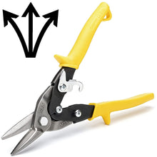 Load image into Gallery viewer, Wiss 9-3/4&quot; Compound Action Straight, Left, and Right Cut Aviation Snips (M3R)
