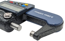 Load image into Gallery viewer, 0-1&quot; Range (0-25mm) Digital Micrometer with 6 Digit LCD Display, 0.001mm Resolution, Features mm/inch Conversion Button
