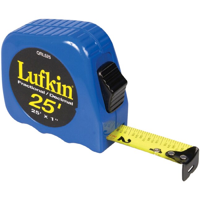 Lufkin 1-Inch by 25-Foot Quick Read VERTICAL Tape Measure (QRL525MP)