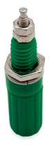 Load image into Gallery viewer, Green 5-Way Binding Post, Insulated, Accepts Banana Plug or Spade Lug
