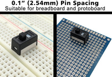 Load image into Gallery viewer, Mini SPDT Slide Switch with PC Leads on 0.1&quot; Center - Ideal for Breadboards
