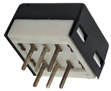 Load image into Gallery viewer, DPDT Mini Slide Switch with PC Leads on 0.1&quot; Center and 0.2&quot; Row - Ideal for Breadboards
