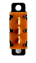 Load image into Gallery viewer, 10 Pack Mini 15mm SPST Slide Switch with 2-Pin Solder Lug Termination
