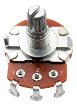 Load image into Gallery viewer, 8 Pack 1K Ohms Potentiometer, 1/2W, Panel Mount, Single Turn, Serrated Shaft
