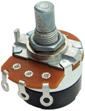 Load image into Gallery viewer, 1/2W 10K Ohms Potentiometer with Switch, Single Turn, Round Shaft, Panel Mount
