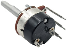 Load image into Gallery viewer, 1/2W 500K Ohms Potentiometer, Single Turn, Round Shaft, Panel Mount
