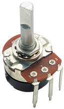 Load image into Gallery viewer, 1/2W 500K Ohms Potentiometer, Single Turn, Round Shaft, Panel Mount
