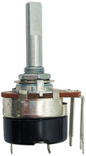 Load image into Gallery viewer, 1/2W 500K Ohms Potentiometer, Single Turn, Round Shaft, Panel Mount
