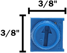 Load image into Gallery viewer, 1K Ohm Cermet Potentiometer, Single Turn with Knob, 0.1&quot; Pin Spacing for Breadboards
