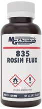 Load image into Gallery viewer, MG Chemicals Liquid Rosin Flux, for Leaded and Lead Free Solder, 125 ml Bottle (835-100ML)
