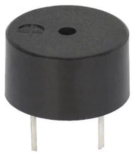 Load image into Gallery viewer, 12VDC, 85dB 4000Hz Piezo Buzzer, Sealed, 13.8x7.5mm Size
