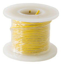 Load image into Gallery viewer, 25 Feet Yellow 22 Gauge Solid Hook-Up Wire, Tinned Copper, PVC Insulation (Shade May Vary)
