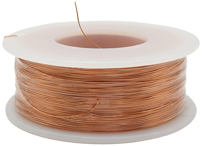 1/4 Pound 30 Gauge Enameled Copper Magnet Wire, Approx. 775 Feet Length