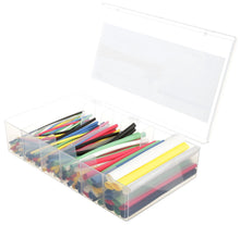 Load image into Gallery viewer, 3M Heat Shrink Tubing Color Assortment Kit, 3/32&quot; to 1/2&quot; Single Wall (Thin) Polyolefin (FP-301)
