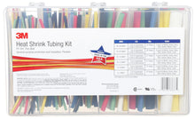 Load image into Gallery viewer, 3M Heat Shrink Tubing Color Assortment Kit, 3/32&quot; to 1/2&quot; Single Wall (Thin) Polyolefin (FP-301)
