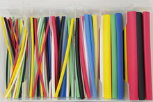 Load image into Gallery viewer, 3M Heat Shrink Tubing Color Assortment Kit, 3/32&quot; to 1/2&quot; Single Wall (Thin) Polyolefin (FP-301)
