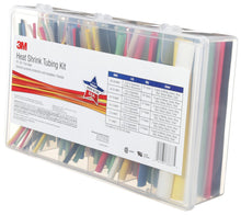 Load image into Gallery viewer, 3M Heat Shrink Tubing Color Assortment Kit, 3/32&quot; to 1/2&quot; Single Wall (Thin) Polyolefin (FP-301)
