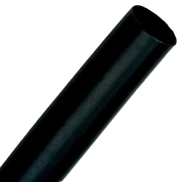 3M Black Heat Shrink Thin-Wall Tubing, 3/16