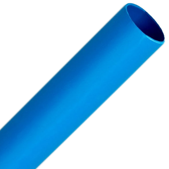 3M Blue Heat Shrink Thin-Wall Tubing, 3/16