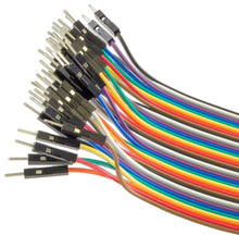 Load image into Gallery viewer, 40 Pin Male To Male Jumper Wire Cable, 9&quot; Long, Dupont M to M
