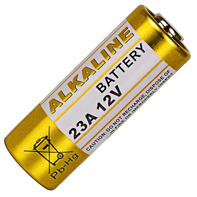 23A Battery, 12V 52mAh Alkaline