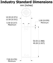 Load image into Gallery viewer, Rechargeable AA Cell Battery, NiMH (Nickel-Metal Hydride)
