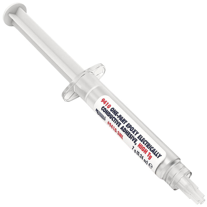 MG Chemicals 9410 1-Part Electrically Conductive Adhesive, Unlimited Working Time  / Heat-Cured. High TG, 3mL Dispenser (9410-3ML)
