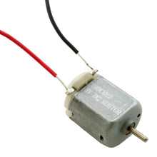 Load image into Gallery viewer, 3V DC Motor with Wire Leads, 11,000 RPM (1&quot; x 0.8&quot; x 0.6&quot;)
