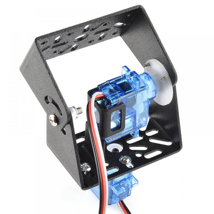 Servo Pan and Tilt Kit with Two 9g Servos and Pan Head Bracket, Manipulator Robot Accessory (RS002B)