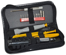 Load image into Gallery viewer, Computer Repair and Upgrade Tool Kit, Includes Reversible Ratcheting Screwdriver with Phillips, Flat, Star, and Nut Driver Bits, IC Extractor + Inserter, Part Retriever Claw, Tweezers (Model CTK5)
