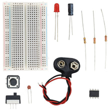 Load image into Gallery viewer, Reaction Time Tester Engineering Kit with Circuit Diagram (No Soldering Required)
