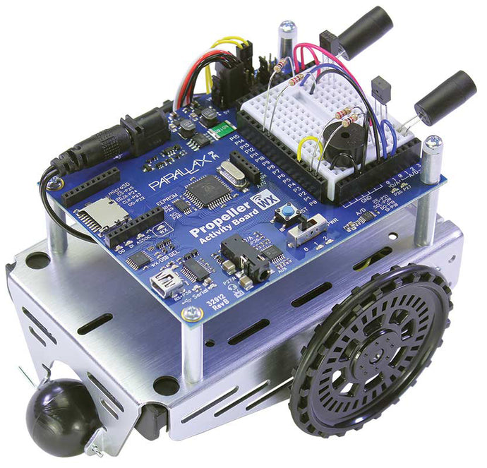 Parallax ActivityBot 360° Robot Kit - Explore Robotics, Electronics, and Programming (32600)