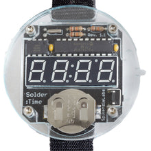 Load image into Gallery viewer, Solder:Time Watch Kit, Easy to Solder Real Time Watch Kit
