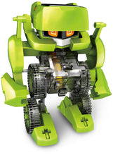 Load image into Gallery viewer, Elenco Meta.4 Transforming Robot Kit, STEM Solar Toy for Kids 8+
