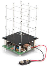 Load image into Gallery viewer, Velleman USB Programmable 3x3x3 Red LED Cube Soldering Kit (MK193)
