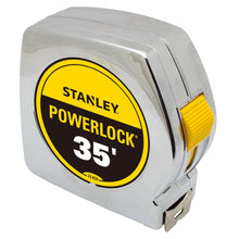 Load image into Gallery viewer, Stanley 1-inch x 35-foot PowerLock Classic Tape Measure (33-835)
