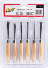 Load image into Gallery viewer, ProEdge 6-Piece Beginner&#39;s Wood Carving Set - Includes Chisels and Gouges (35011)
