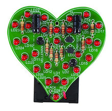 Load image into Gallery viewer, Velleman Flashing LED Sweetheart Soldering Practice Kit (MK101)
