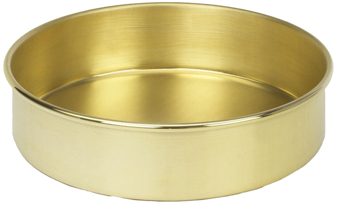 Advantech Test Sieve Pan, Brass, 8